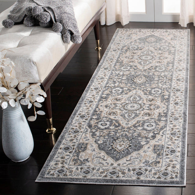 Safavieh Isabella Isa936F Grey/Cream Rug - Safavieh - isa936f - 4sq