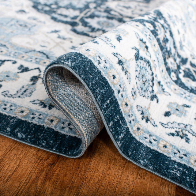 Safavieh Isabella Isa936N Navy/Creme Rug - Safavieh - isa936n - 7r