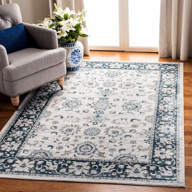 Safavieh Isabella Isa940A Cream/Navy Rug - Safavieh - isa940a - 2