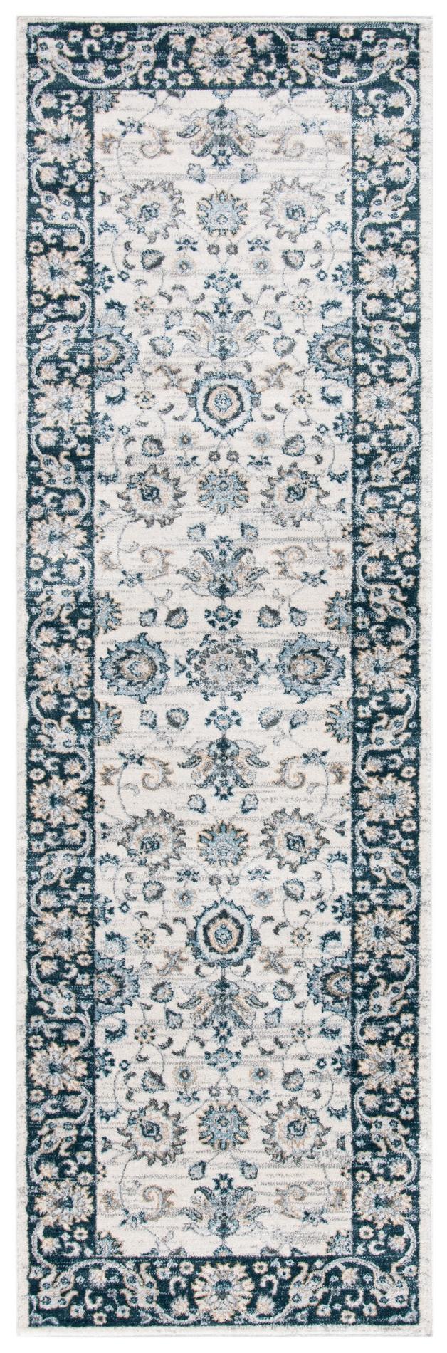 Safavieh Isabella Isa940A Cream/Navy Rug - Safavieh - isa940a - 25