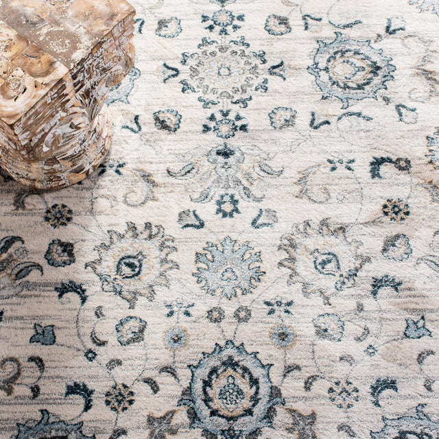 Safavieh Isabella Isa940A Cream/Navy Rug - Safavieh - isa940a - 4r