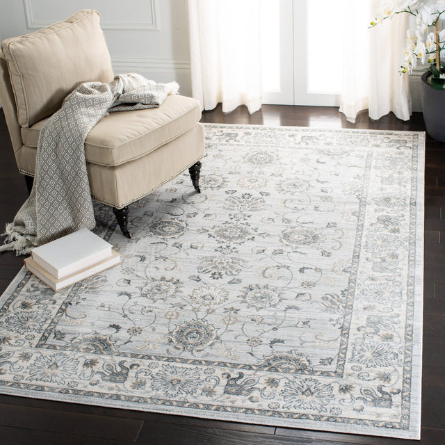 Safavieh Isabella Isa940G Light Grey/Cream Rug - Safavieh - isa940g - 3