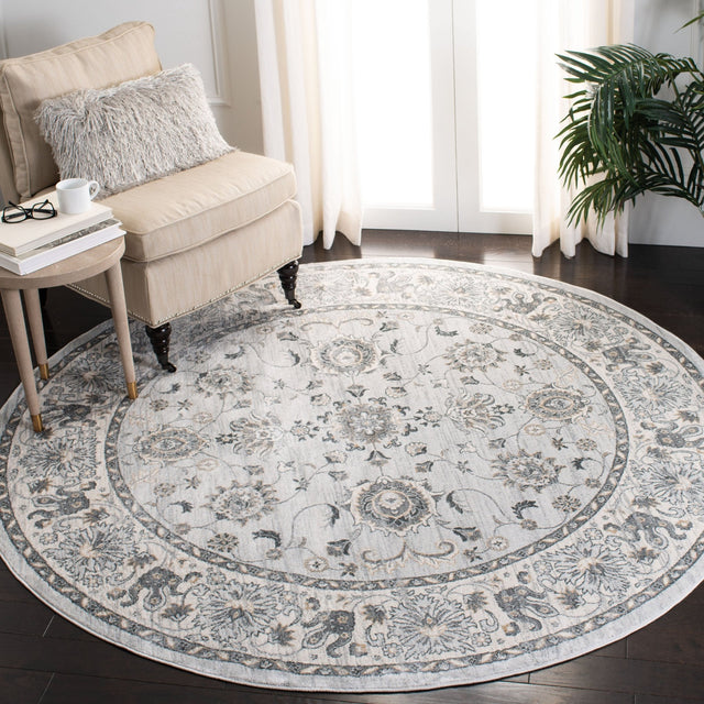Safavieh Isabella Isa940G Light Grey/Cream Rug - Safavieh - isa940g - 4sq
