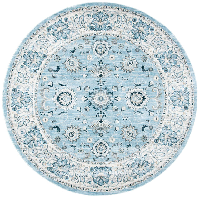 Safavieh Isabella Isa940M Light Blue/Cream Rug - Safavieh - isa940m - 7r