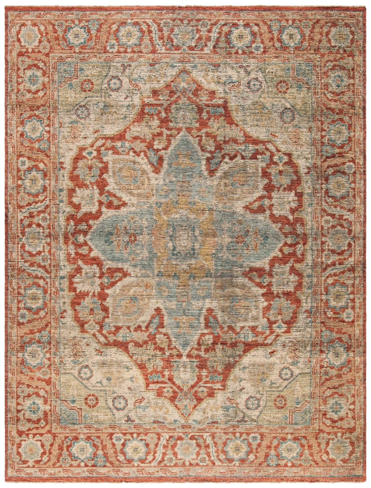 Safavieh Izmir Izm103P Rust/Beige Rugs - Safavieh - izm103p - 6