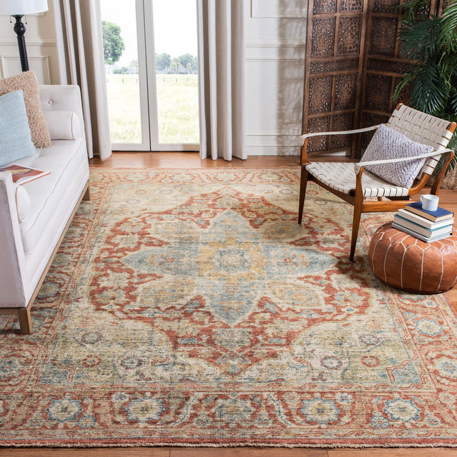 Safavieh Izmir Izm103P Rust/Beige Rugs - Safavieh - izm103p - 6