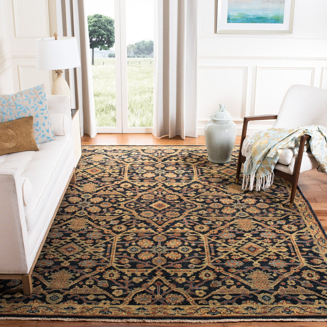 Safavieh Izmir Izm104M Blue/Gold Rugs - Safavieh - izm104m - 6