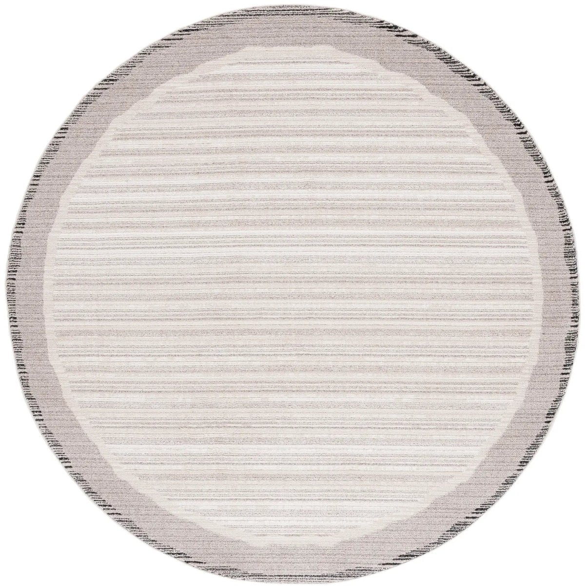 Safavieh Jade 100 6'-7" x 6'-7" Rug in Ivory / Beige Black