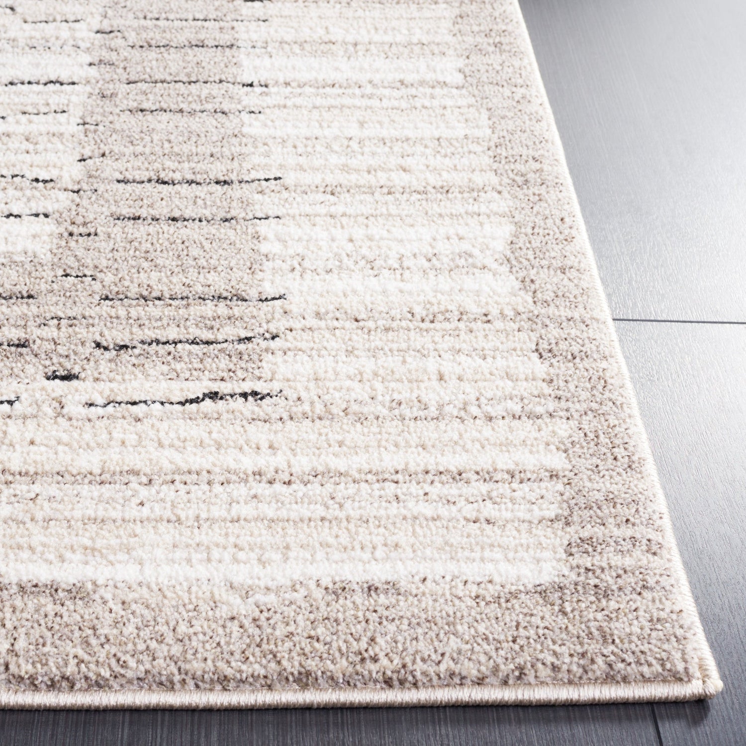 Safavieh Jade Jad103A Ivory/Beige Black Rug - Safavieh - jad103a - 4