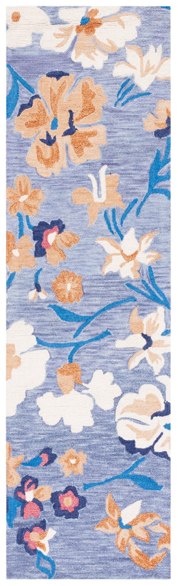 Safavieh Jardin Jar153M Blue/Ivory Rug - Safavieh - jar153m - 28