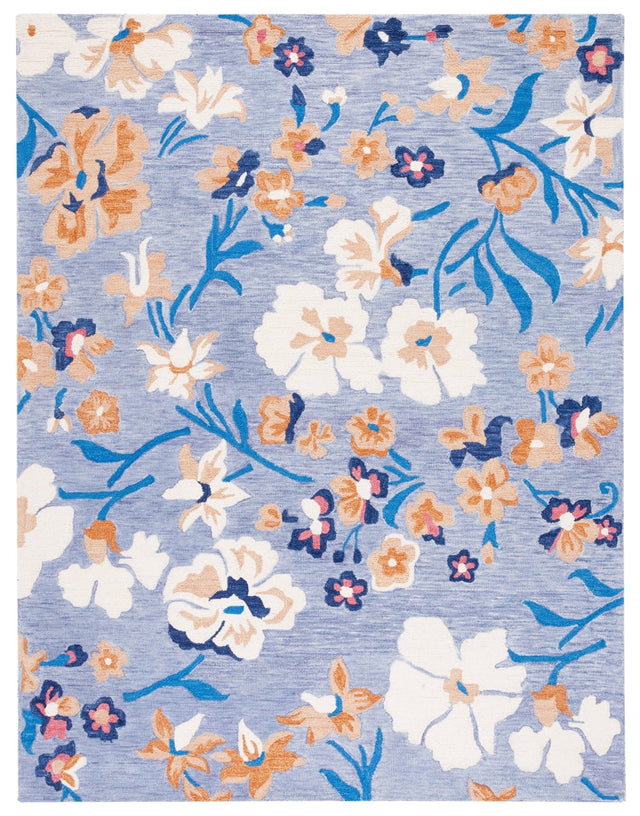 Safavieh Jardin Jar153M Blue/Ivory Rug - Safavieh - jar153m - 6r