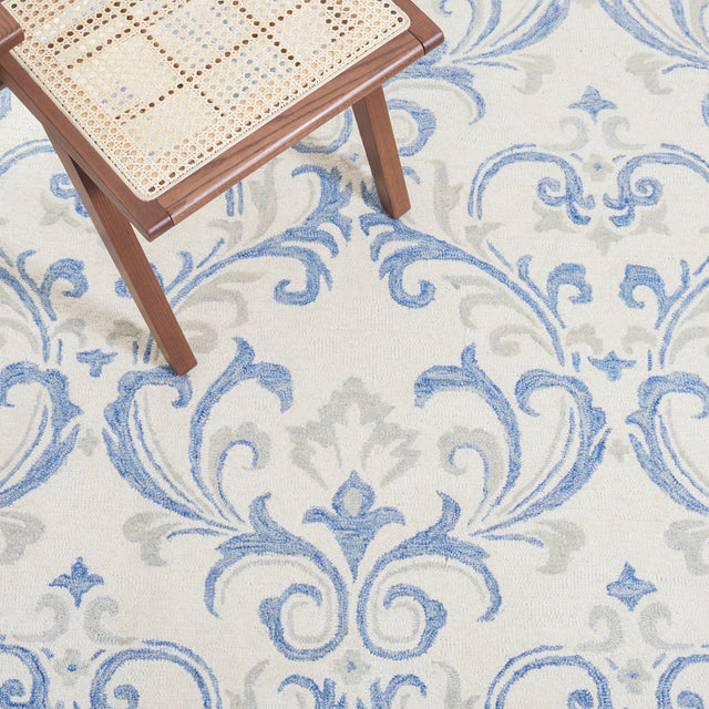 Safavieh Jardin Jar154A Ivory/Blue Rug - Safavieh - jar154a - 6r