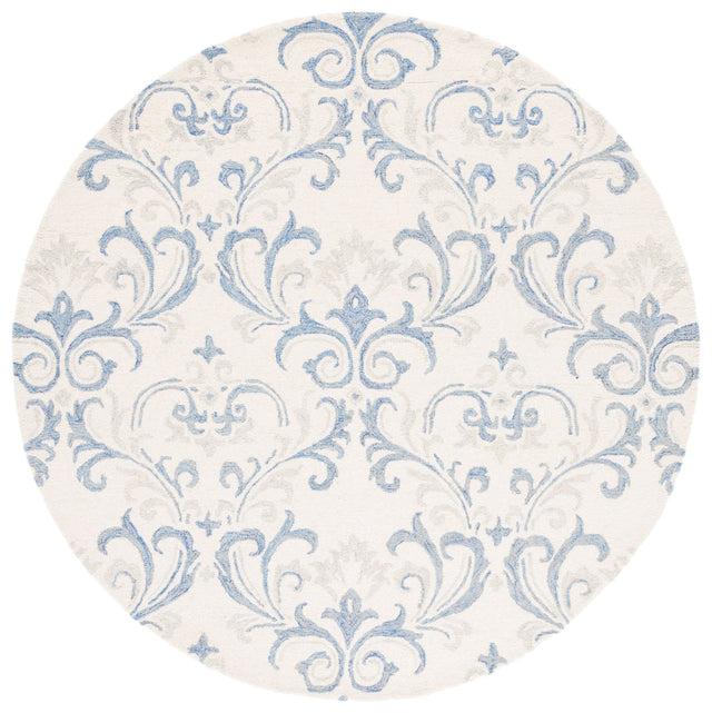 Safavieh Jardin Jar154A Ivory/Blue Rug - Safavieh - jar154a - 6r