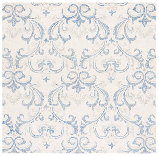 Safavieh Jardin Jar154A Ivory/Blue Rug - Safavieh - jar154a - 6sq