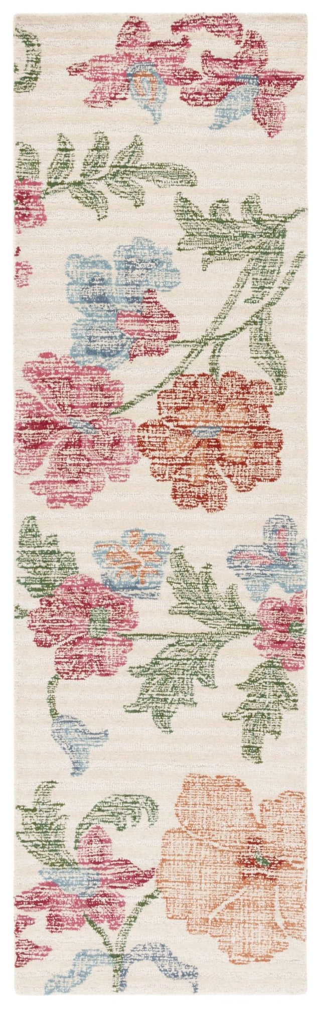 Safavieh Jardin Jar155A Ivory/Red Rug - Safavieh - jar155a - 28