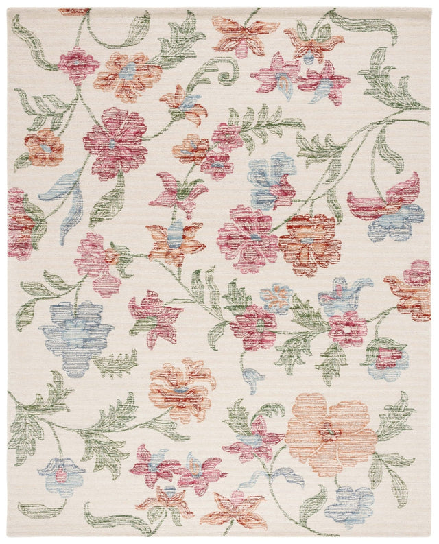 Safavieh Jardin Jar155A Ivory/Red Rug - Safavieh - jar155a - 6r