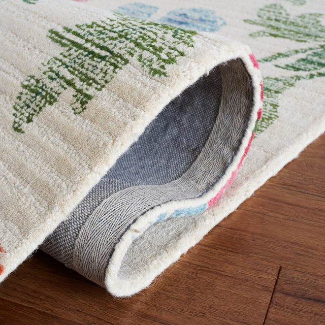 Safavieh Jardin Jar155A Ivory/Red Rug - Safavieh - jar155a - 6r