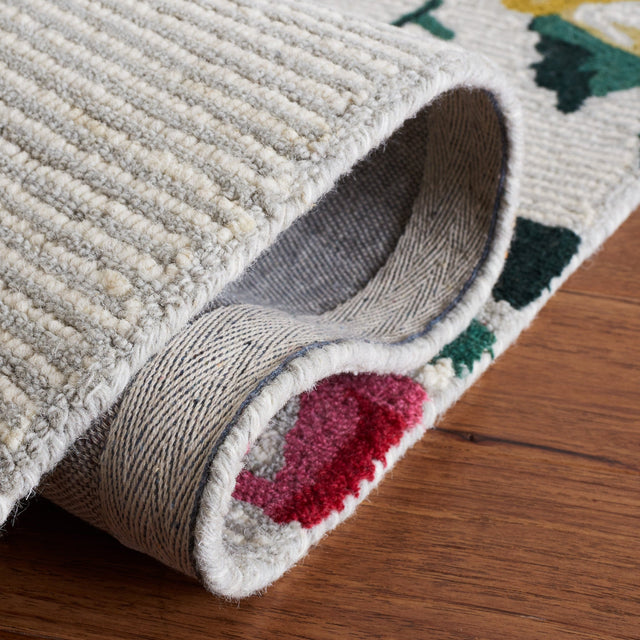 Safavieh Jardin Jar156A Ivory/Red Rug - Safavieh - jar156a - 6r