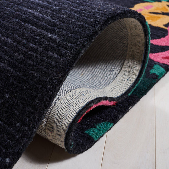 Safavieh Jardin Jar157Z Black/Pink Rug - Safavieh - jar157z - 6r