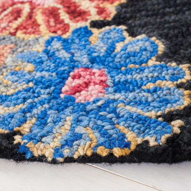 Safavieh Jardin Jar251H Charcoal/Red Rugs - Safavieh - jar251h - 6r