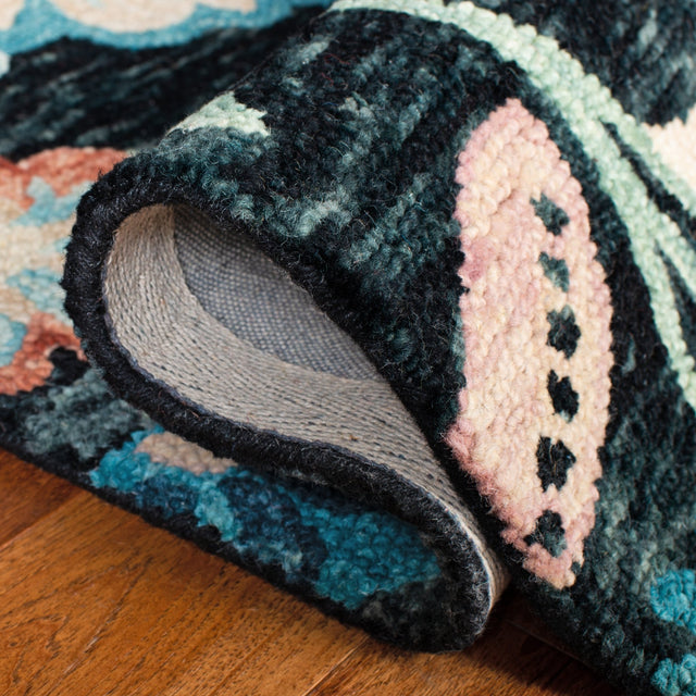 Safavieh Jardin Jar252H Charcoal/Blue Rugs - Safavieh - jar252h - 6r