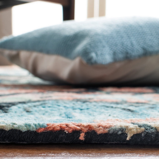 Safavieh Jardin Jar252H Charcoal/Blue Rugs - Safavieh - jar252h - 6r