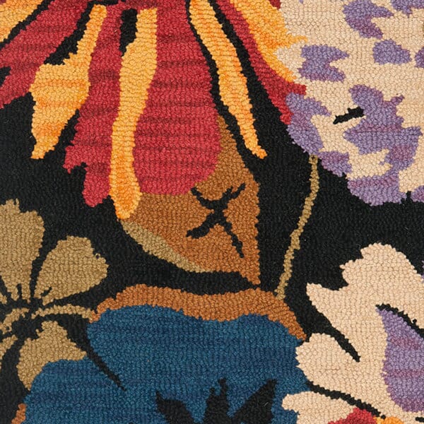 Safavieh Jardin Jar321A Black / Multi Rugs - Safavieh - jar321a - 3