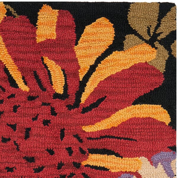 Safavieh Jardin Jar321A Black / Multi Rugs - Safavieh - jar321a - 3