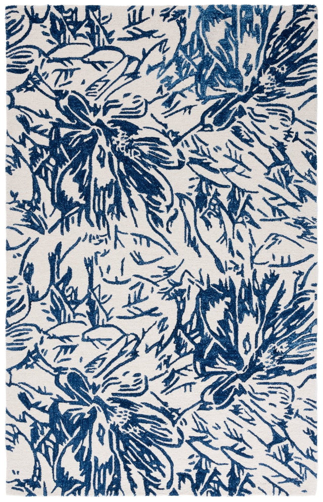 Safavieh Jardin Jar329M Ivory/Blue Rug - Safavieh - jar329m - 8