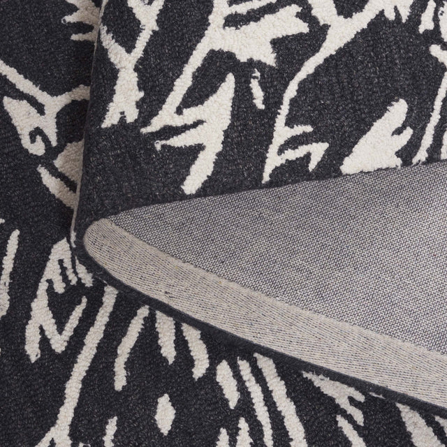 Safavieh Jardin Jar329Z Black/Ivory Rug - Safavieh - jar329z - 8