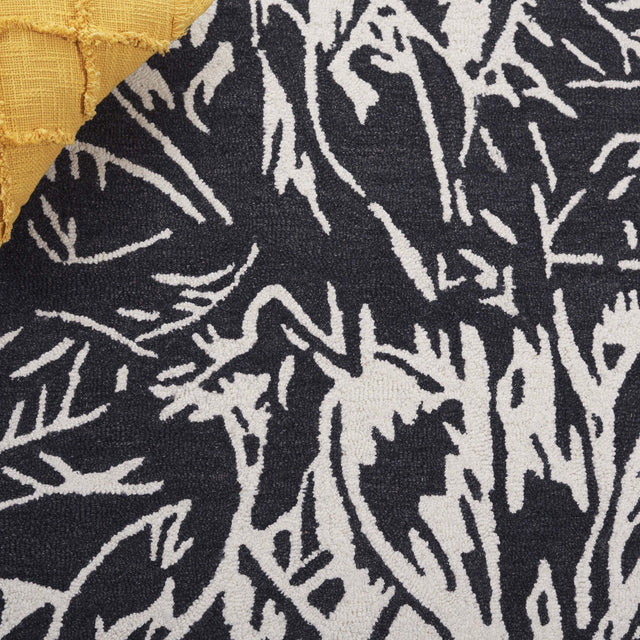 Safavieh Jardin Jar329Z Black/Ivory Rug - Safavieh - jar329z - 8