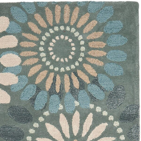 Safavieh Jardin Jar455A Grey / Blue Rugs - Safavieh - jar455a - 2