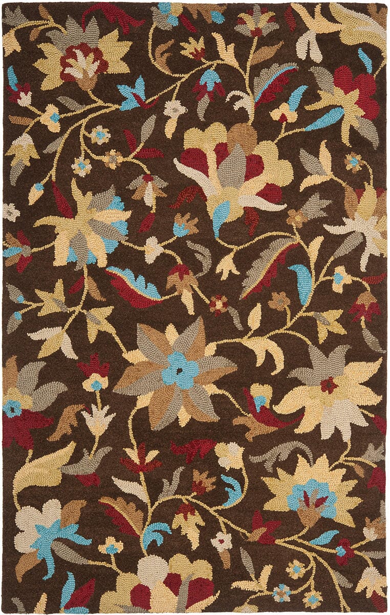 Safavieh Jardin Jar457B Brown / Multi Rugs - Safavieh - jar457b - 4