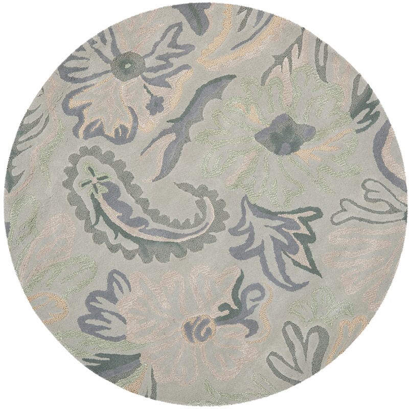 Safavieh Jardin Jar463A Light Grey / Multi Rugs - Safavieh - jar463a - 6r
