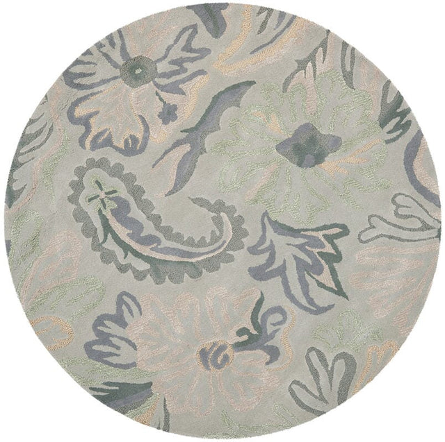 Safavieh Jardin Jar463A Light Grey / Multi Rugs - Safavieh - jar463a - 6r