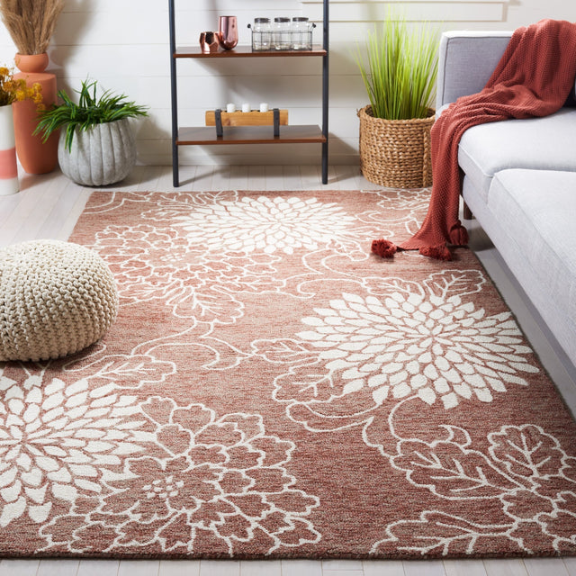 Safavieh Jardin Jar602T Brown/Ivory Rug - Safavieh - jar602t - 3