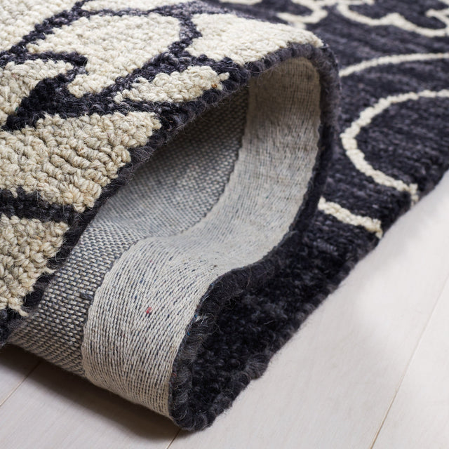 Safavieh Jardin Jar602Z Black/Ivory Rug - Safavieh - jar602z - 3