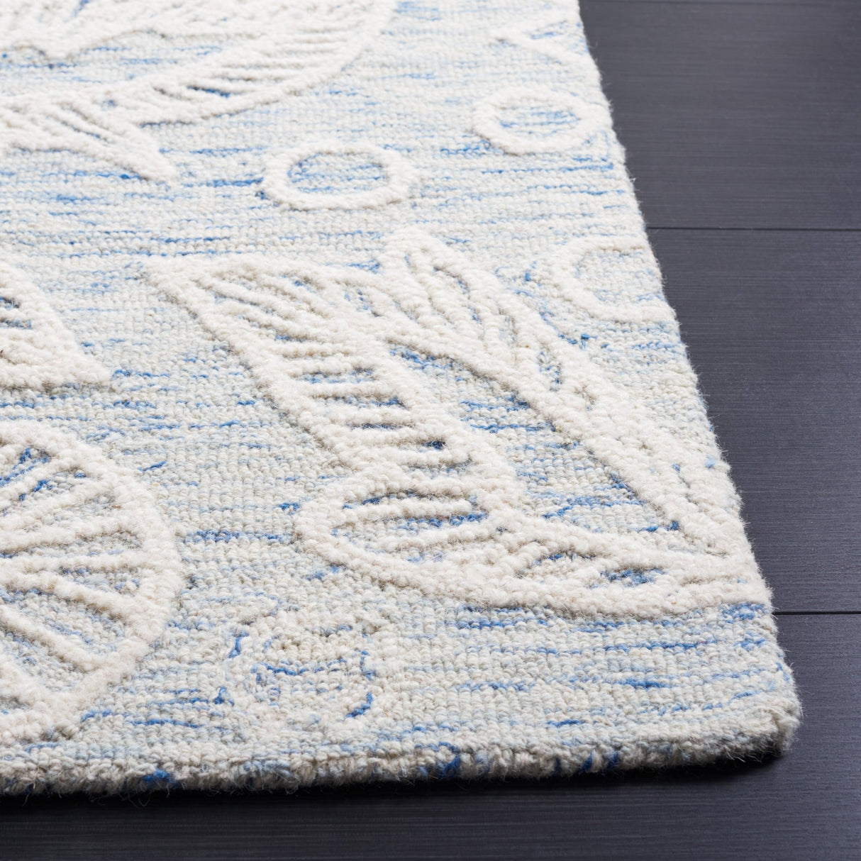 Safavieh Jardin Jar727M Blue/Ivory Rug - Safavieh - jar727m - 3