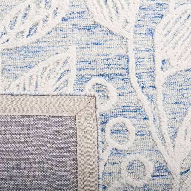 Safavieh Jardin Jar727M Blue/Ivory Rug - Safavieh - jar727m - 3