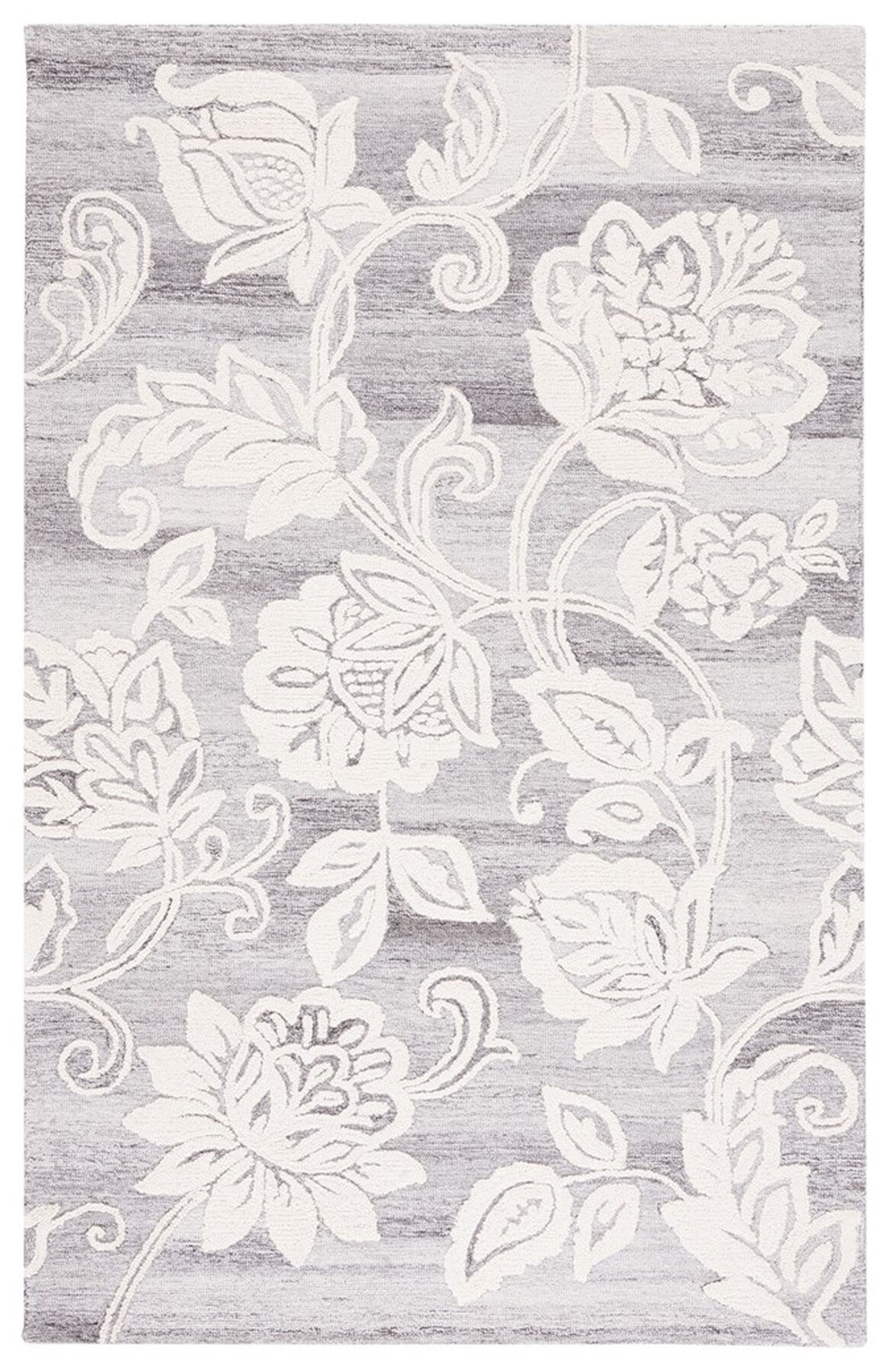 Safavieh Jardin Jar731F Black/Ivory Rug - Safavieh - jar731f - 4