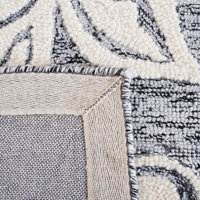 Safavieh Jardin Jar731Z Black/Ivory Rug - Safavieh - jar731z - 6r