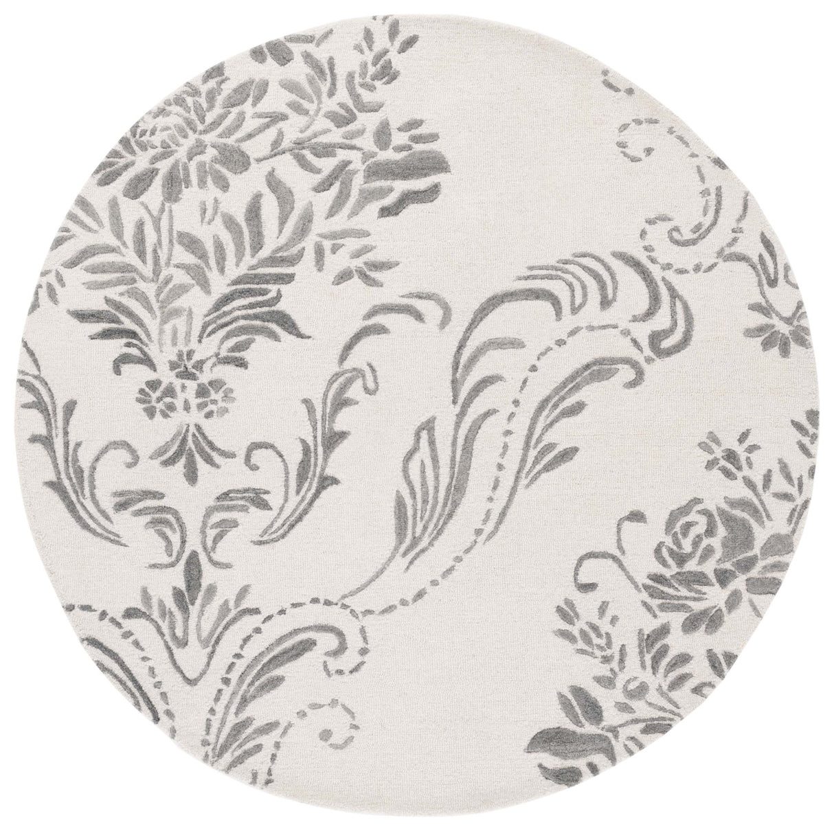 Safavieh Jardin Jar732F Ivory/Grey Rug - Safavieh - jar732f - 6r