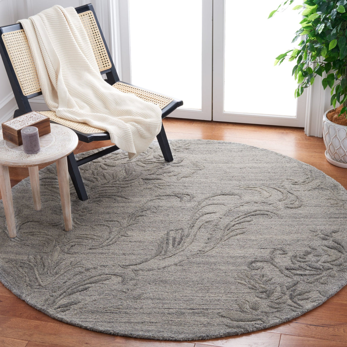 Safavieh Jardin Jar732G Grey Rug - Safavieh - jar732g - 6r