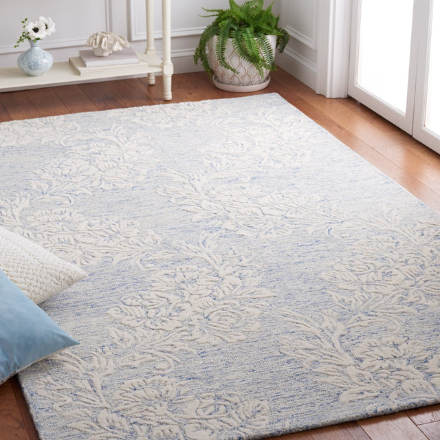 Safavieh Jardin Jar733M Blue/Ivory Rug - Safavieh - jar733m - 3