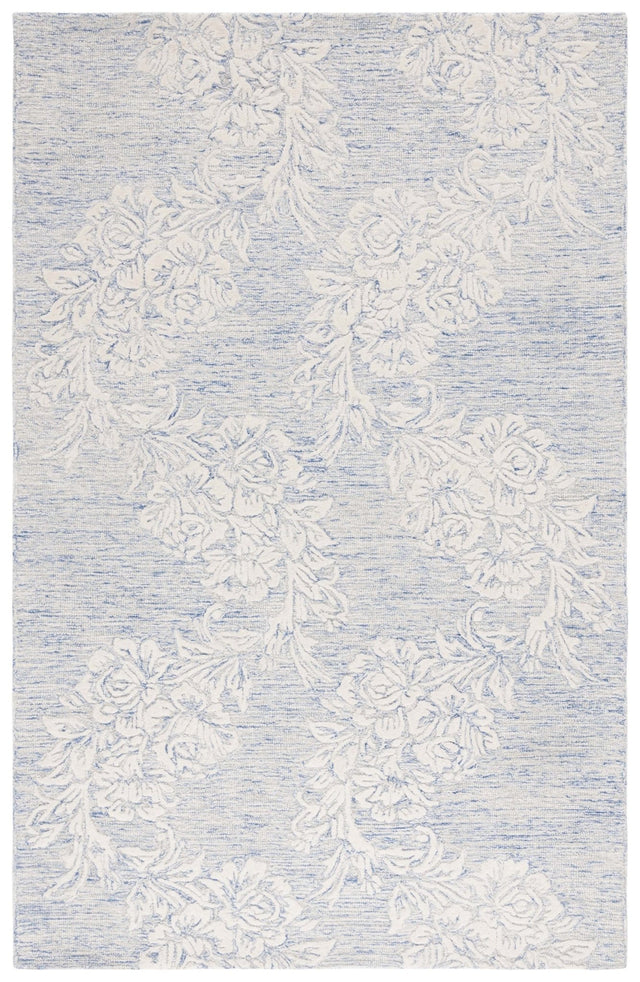 Safavieh Jardin Jar733M Blue/Ivory Rug - Safavieh - jar733m - 3