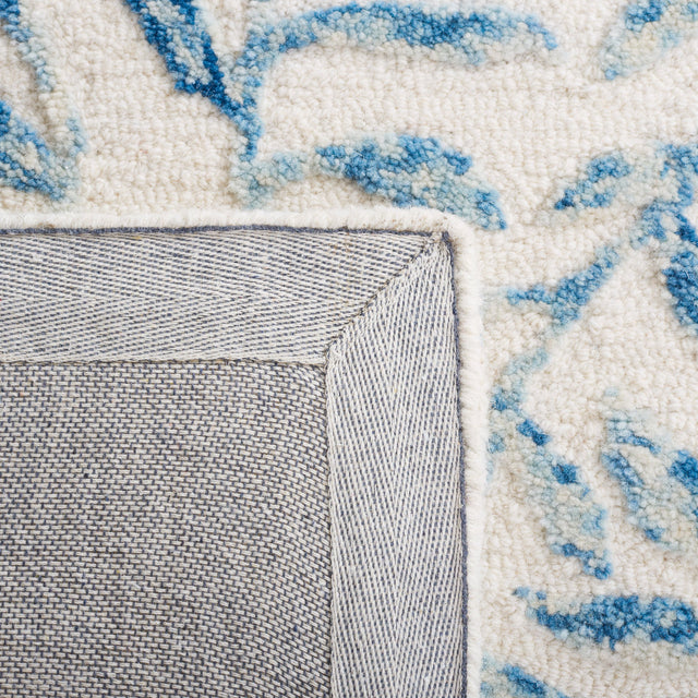 Safavieh Jardin Jar734M Ivory/Blue Rug - Safavieh - jar734m - 3