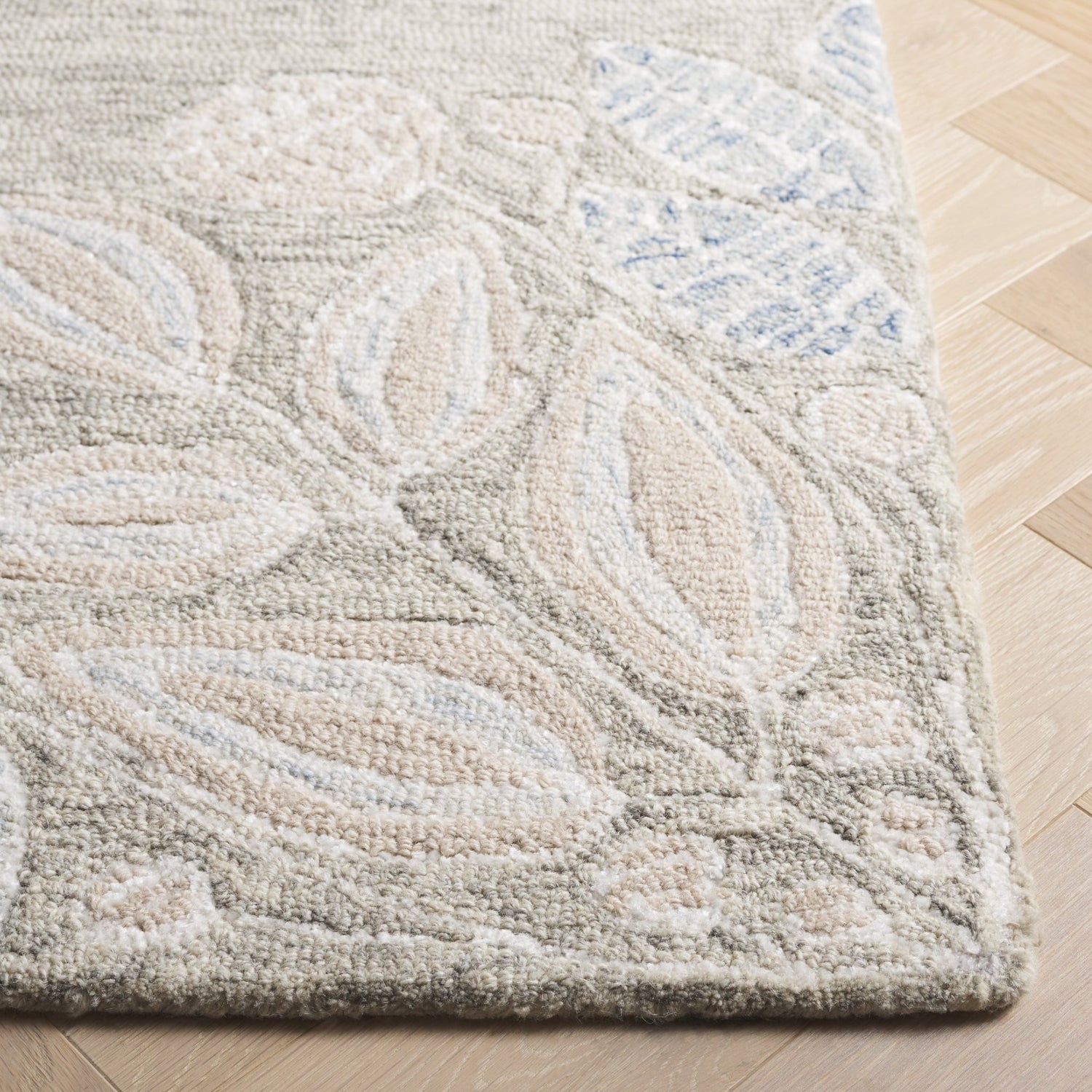 Safavieh Jardin Jar738G Light Grey/Ivory Rug - Safavieh - jar738g - 3