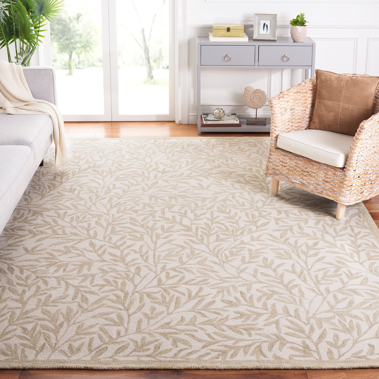 Safavieh Jardin Jar753A Ivory/Beige Rug - Safavieh - jar753a - 28