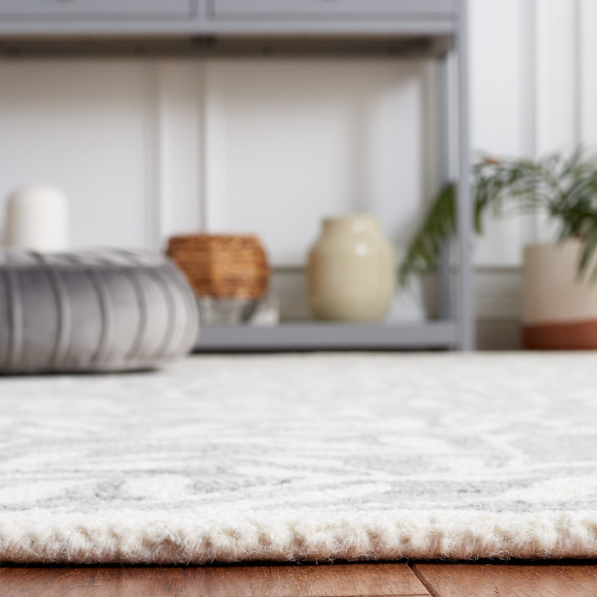 Safavieh Jardin Jar753F Grey/Ivory Rug - Safavieh - jar753f - 6r
