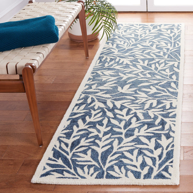 Safavieh Jardin Jar753M Blue/Ivory Rug - Safavieh - jar753m - 28